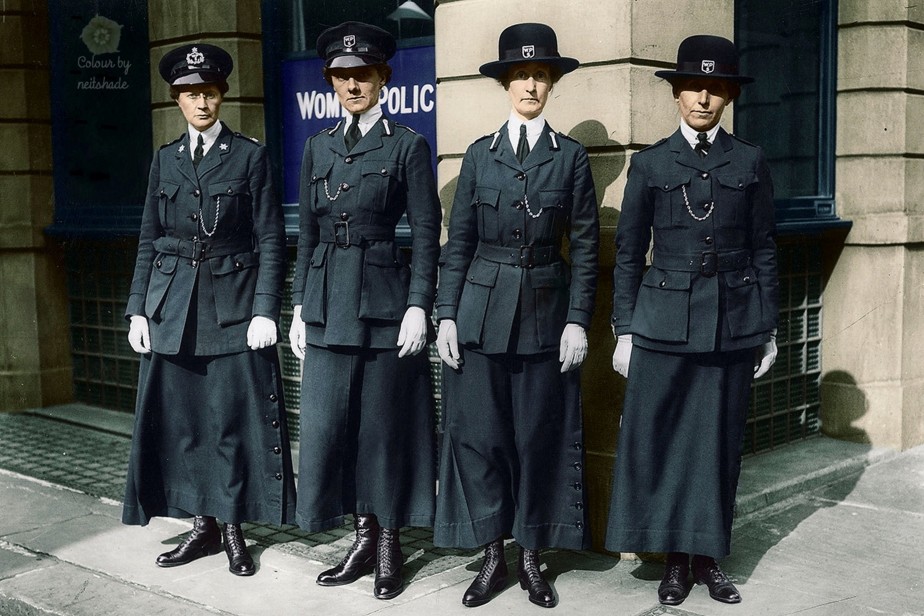 circa 1916 Members of the Women's Police Service_0000